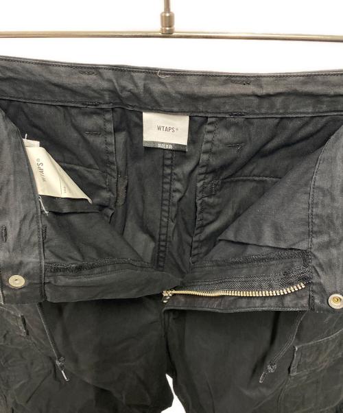 WTAPS（ダブルタップス）WTAPS (ダブルタップス) MILT0001/TROUSERS/NYCO.OXFORD ブラック サイズ:1の古着・服飾アイテム
