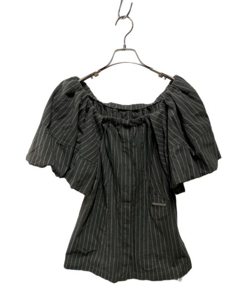 PRANK PROJECT（プランクプロジェクト）PRANK PROJECT (プランクプロジェクト) Balloon Sleeve Tops グレー サイズ:FREE 未使用品の古着・服飾アイテム