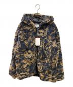 thisisneverthatディスイズネバーザット）の古着「Floral Faux Fur Jacket」｜ベージュ