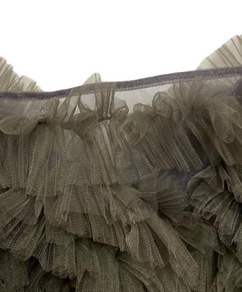 HeRIN.CYE（ヘリンドットサイ）HeRIN.CYE (ヘリンドットサイ) Many frill bustier グレー サイズ:ＦＲＥＥの古着・服飾アイテム