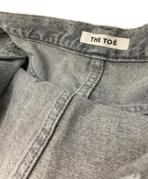 THE TOE（ザ・トゥー）THE TOE (ザ・トゥー) LEXINGTON DOUBLE BELT DENIM PANTS ブラック サイズ:Ｓ 未使用品の古着・服飾アイテム
