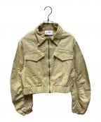 HOSBJERGホスビョーグ）の古着「JAKOBE LAUNCH JACKET」｜イエロー