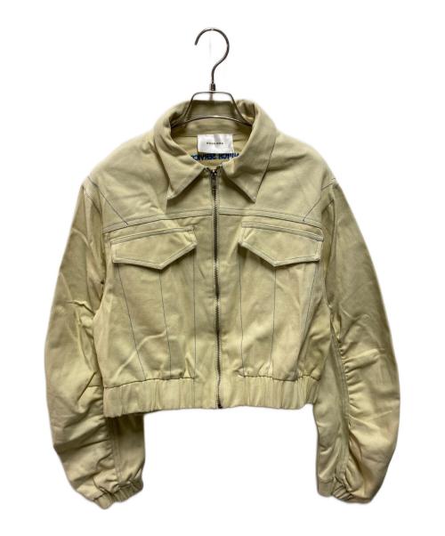 HOSBJERG（ホスビョーグ）HOSBJERG (ホスビョーグ) JAKOBE LAUNCH JACKET イエロー サイズ:Ｓの古着・服飾アイテム