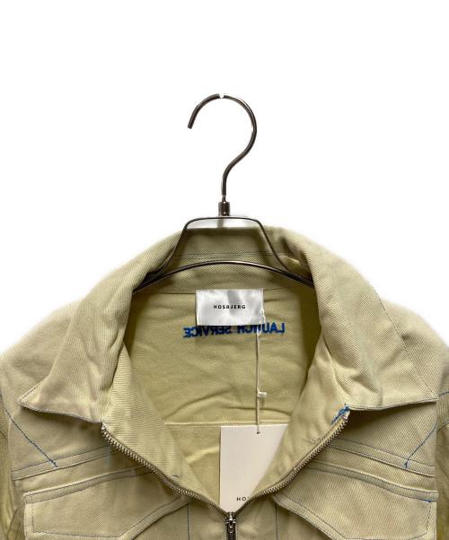 HOSBJERG（ホスビョーグ）HOSBJERG (ホスビョーグ) JAKOBE LAUNCH JACKET イエロー サイズ:Ｓの古着・服飾アイテム