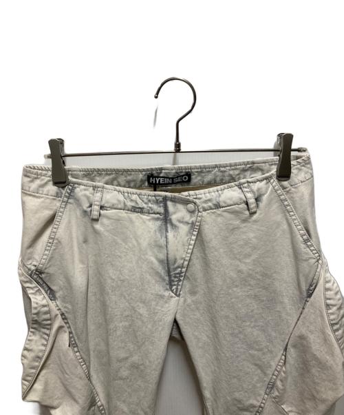 HYEIN SEO（ヘインソ）HYEIN SEO (ヘインソ) LOW-RISE POCKET PANTS ホワイト サイズ:Ｍ 未使用品の古着・服飾アイテム