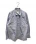 doublet（ダブレット）の古着「DESTROYED STRIPE SHIRT」｜ブルー