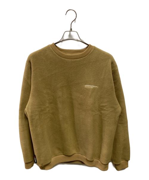 NEIGHBORHOOD（ネイバーフッド）NEIGHBORHOOD (ネイバーフッド) TEC FLEECE/E-CREW LS ベージュ サイズ:Ｓの古着・服飾アイテム