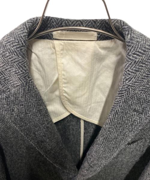 BEAMS PLUS（ビームスプラス）BEAMS PLUS (ビームスプラス) Harris Tweed (ハリスツイード) 3B Jacket ブラック サイズ:Lの古着・服飾アイテム