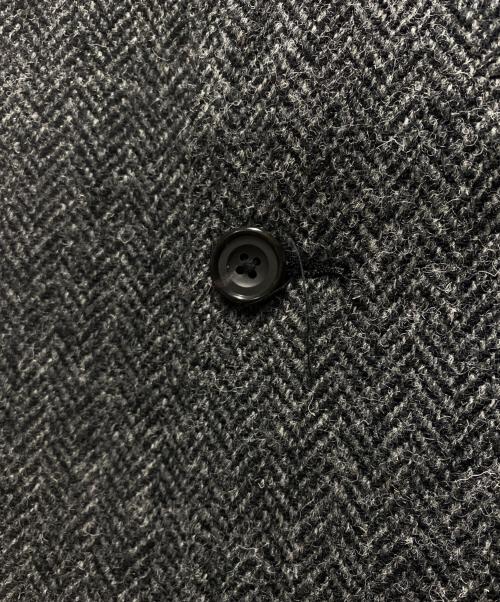 BEAMS PLUS（ビームスプラス）BEAMS PLUS (ビームスプラス) Harris Tweed (ハリスツイード) 3B Jacket ブラック サイズ:Lの古着・服飾アイテム