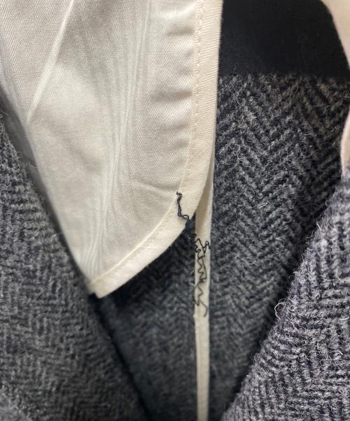 BEAMS PLUS（ビームスプラス）BEAMS PLUS (ビームスプラス) Harris Tweed (ハリスツイード) 3B Jacket ブラック サイズ:Lの古着・服飾アイテム