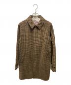 BEAMS PLUS×Harris Tweedビームスプラス×ハリスツイード）の古着「Bal Collar Coat」｜ブラウン
