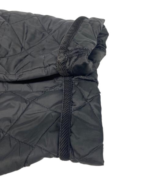 LAVENHAM（ラベンハム）LAVENHAM (ラベンハム) TOMORROW LAND (トゥモローランド) キルティングコート ブラック サイズ:ＸＬの古着・服飾アイテム