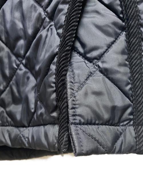 LAVENHAM（ラベンハム）LAVENHAM (ラベンハム) TOMORROW LAND (トゥモローランド) キルティングコート ブラック サイズ:ＸＬの古着・服飾アイテム