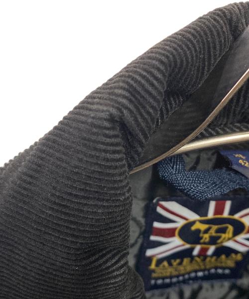 LAVENHAM（ラベンハム）LAVENHAM (ラベンハム) TOMORROW LAND (トゥモローランド) キルティングコート ブラック サイズ:ＸＬの古着・服飾アイテム