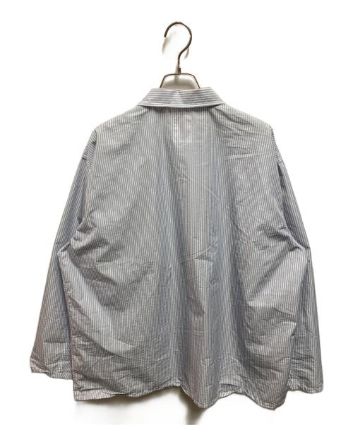 DANTON（ダントン）DANTON (ダントン) T/Cポプリン カバーオールシャツ ブルー サイズ:42の古着・服飾アイテム