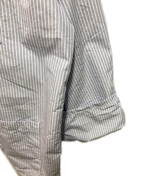 DANTON（ダントン）DANTON (ダントン) T/Cポプリン カバーオールシャツ ブルー サイズ:42の古着・服飾アイテム