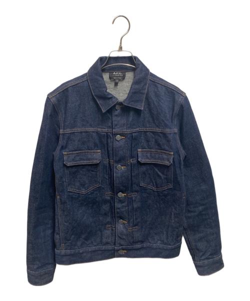 A.P.C.（アーペーセー）A.P.C. (アーペーセー) 2ND TYPE デニムジャケット インディゴ サイズ:Ｓの古着・服飾アイテム