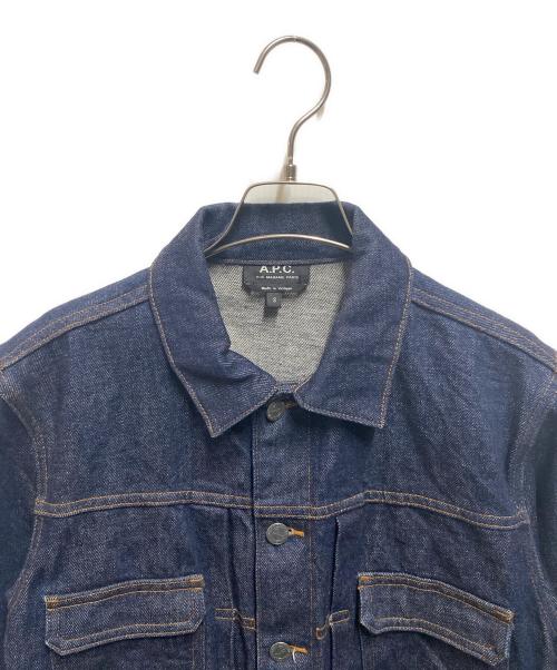 A.P.C.（アーペーセー）A.P.C. (アーペーセー) 2ND TYPE デニムジャケット インディゴ サイズ:Ｓの古着・服飾アイテム
