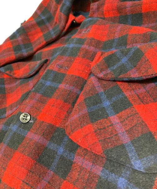 PENDLETON（ペンドルトン）PENDLETON (ペンドルトン) 70's ボードシャツ レッド サイズ:Ｍの古着・服飾アイテム
