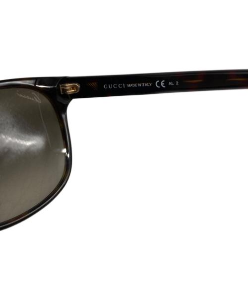 GUCCI（グッチ）GUCCI (グッチ) サングラス ブラック サイズ:61□12 140の古着・服飾アイテム