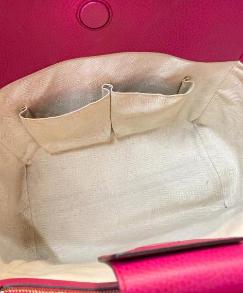 GUCCI（グッチ）GUCCI (グッチ) スウィングトートバッグ ショッキングピンクの古着・服飾アイテム