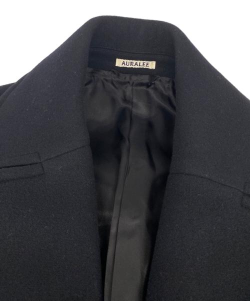 AURALEE（オーラリー）AURALEE (オーラリー) 24AW SPONGE WOOL MELTON DOUBLE-BREASTED COAT ネイビー サイズ:2の古着・服飾アイテム