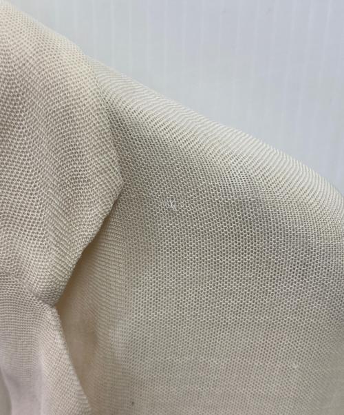 AURALEE（オーラリー）AURALEE (オーラリー) 24SS WOOL RECYCLE POLYESTER LENO SHEER JACKET ベージュの古着・服飾アイテム