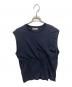 JIL SANDER+（ジルサンダープラス）の古着「ノースリーブTシャツ」｜ネイビー