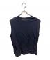JIL SANDER+ (ジルサンダープラス) ノースリーブTシャツ ネイビー サイズ:Ｍ：6000円