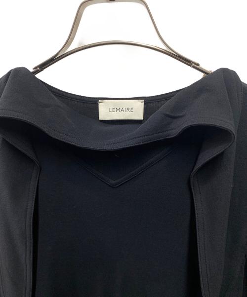 LEMAIRE（ルメール）LEMAIRE (ルメール) ボウタイワンピース ブラック サイズ:Ｓの古着・服飾アイテム