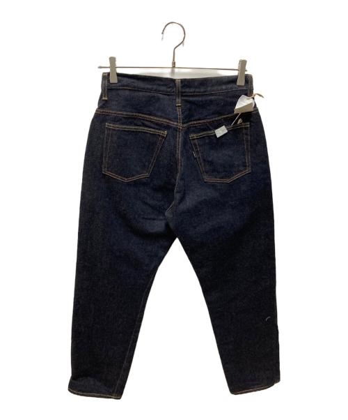 YAECA（ヤエカ）YAECA (ヤエカ) ワイドテーパードデニムパンツ インディゴ サイズ:28の古着・服飾アイテム