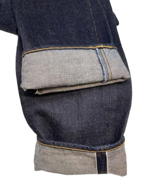 YAECA（ヤエカ）YAECA (ヤエカ) ワイドテーパードデニムパンツ インディゴ サイズ:28の古着・服飾アイテム