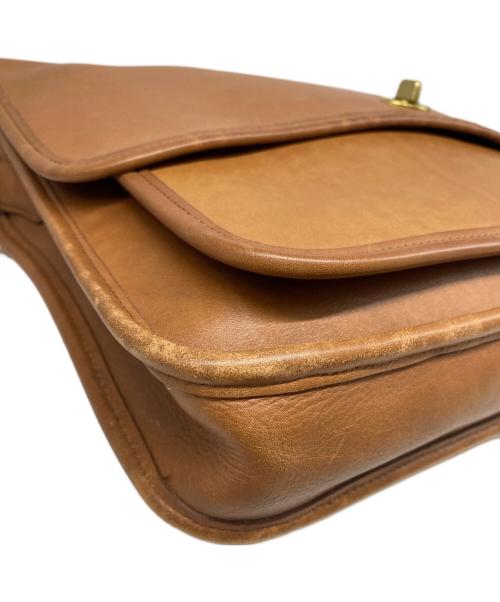 COACH（コーチ）COACH (コーチ) ターンロック2WAYバッグ ブラウンの古着・服飾アイテム