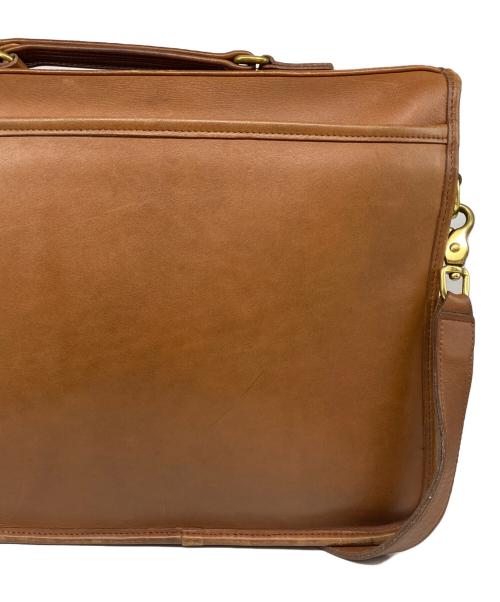 COACH（コーチ）COACH (コーチ) ターンロック2WAYバッグ ブラウンの古着・服飾アイテム