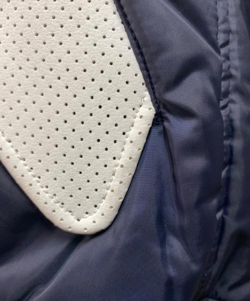 muta MARINE（ムータマリン）muta MARINE (ムータマリン) La Festa Primavera Continua MA-1 ネイビー×ホワイト サイズ:6の古着・服飾アイテム