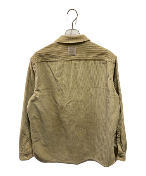 LOEWE（ロエベ）LOEWE (ロエベ) コーデュロイシャツ ブラウン サイズ:39の古着・服飾アイテム