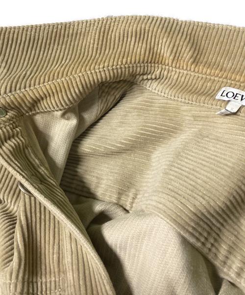 LOEWE（ロエベ）LOEWE (ロエベ) コーデュロイシャツ ブラウン サイズ:39の古着・服飾アイテム