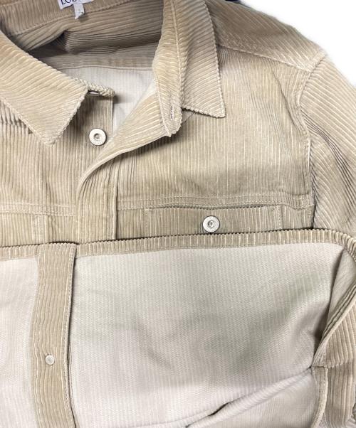 LOEWE（ロエベ）LOEWE (ロエベ) コーデュロイシャツ ブラウン サイズ:39の古着・服飾アイテム