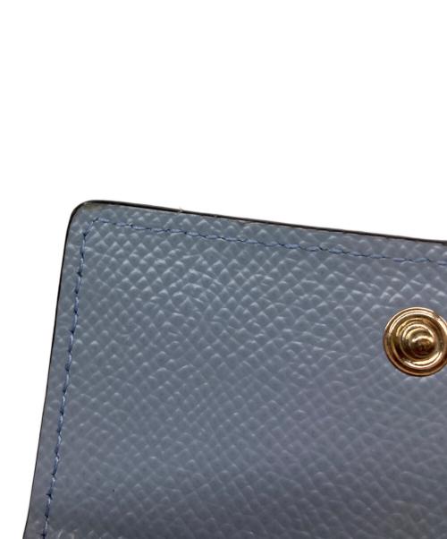 Salvatore Ferragamo（サルヴァトーレ フェラガモ）Salvatore Ferragamo (サルヴァトーレ フェラガモ) コンパクトウォレット スカイブルーの古着・服飾アイテム