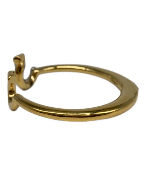 Salvatore Ferragamo（サルヴァトーレ フェラガモ）Salvatore Ferragamo (サルヴァトーレ フェラガモ) ガンチーニバングル ゴールドの古着・服飾アイテム