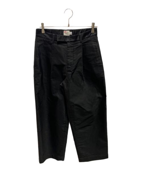 Traditional Weatherwear（トラディショナルウェザーウェア）Traditional Weatherwear (トラディショナルウェザーウェア) UNIONSLACKS 102 MOLESKIN ブラック サイズ:XSの古着・服飾アイテム