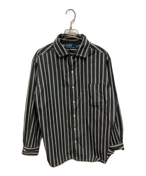 POLO RALPH LAUREN（ポロ・ラルフローレン）POLO RALPH LAUREN (ポロ・ラルフローレン) シャツ ブラック サイズ:Ｌの古着・服飾アイテム