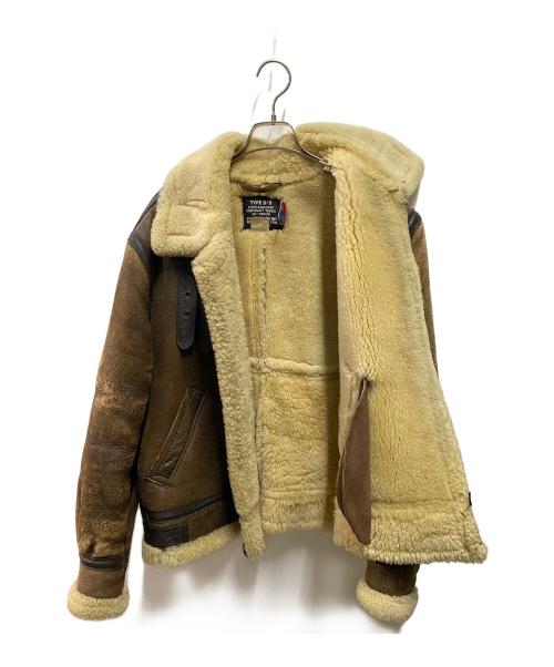 SCHOTT BROS.（ショット）SCHOTT BROS. (ショット) TYPE B-3 フライト ジャケット ブラウン サイズ:40の古着・服飾アイテム