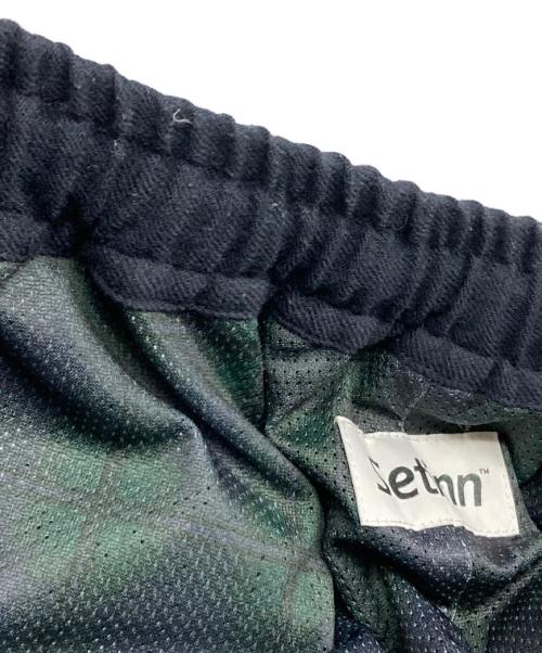 SETINN（セットイン）SETINN (セットイン) Tournament Flex Trousers ネイビー サイズ:Ｍの古着・服飾アイテム