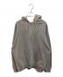 MONKEY TIME（モンキータイム）の古着「オゾンウォッシュ ハーフジップ フーディー」｜グレー