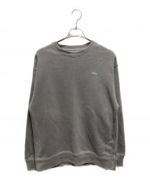jieda（ジエダ）の古着「OVERDYE EMBROIDERY SWEAT CREW」｜グレー
