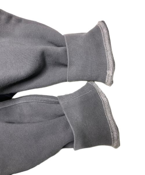 jieda（ジエダ）jieda (ジエダ) OVERDYE EMBROIDERY SWEAT CREW グレー サイズ:1 未使用品の古着・服飾アイテム