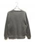 jieda (ジエダ) OVERDYE EMBROIDERY SWEAT CREW グレー サイズ:1 未使用品：9000円