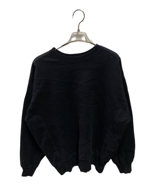 H BEAUTY&YOUTH（エイチ ビューティー&ユース）H BEAUTY&YOUTH (エイチ ビューティー&ユース) クラシック スウェットクルーネック ブラック サイズ:Ｓの古着・服飾アイテム