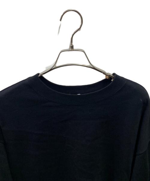 H BEAUTY&YOUTH（エイチ ビューティー&ユース）H BEAUTY&YOUTH (エイチ ビューティー&ユース) クラシック スウェットクルーネック ブラック サイズ:Ｓの古着・服飾アイテム